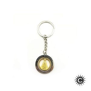 Chaveiro - Metal - Aparecida