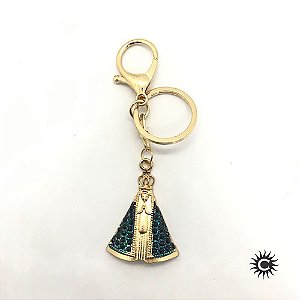 Chaveiro - Metal - Aparecida Metal Dourado