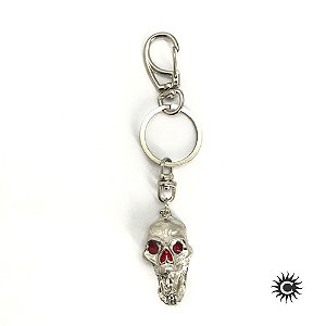 Chaveiro - Metal - Crânio Sorrindo Grande
