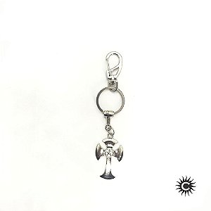 Chaveiro - Metal - Cruz De Malta