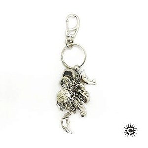 Chaveiro - Metal - Iemanjá Penduricalhos