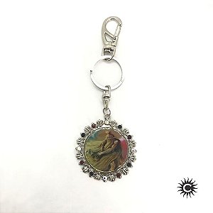 Chaveiro - Metal - Obaluaê