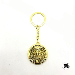 Chaveiro - Metal - São Bento - Dourado