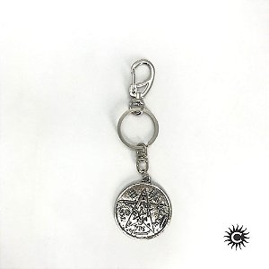 Chaveiro - Metal - Tetragramaton - Níquel