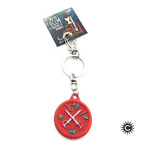 Chaveiro - Resina - Ogum Vermelho