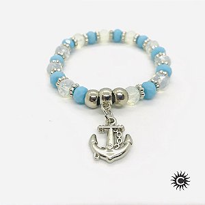 Pulseira - Marinheiro Cristal E Silicone