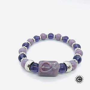 Pulseira - Nanã Firma Cristal E Silicone