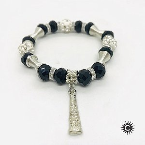 Pulseira - Omolu Cristal E Silicone