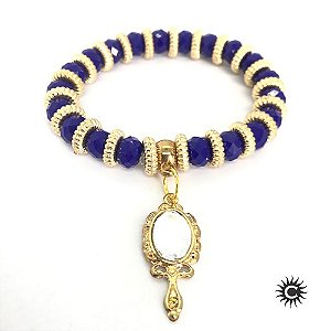 Pulseira - Oxum Azul Com Abb