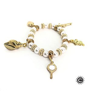Pulseira - Oxum Pérola Com Abb