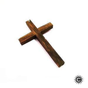 Crucifixo Madeira Escura
