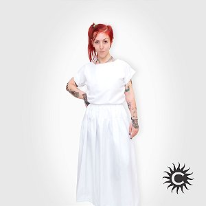 Conjunto Micro Fibra - Branco Feminino | Tamanho Gg