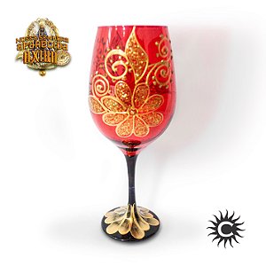 Taça de Luxo Vermelha