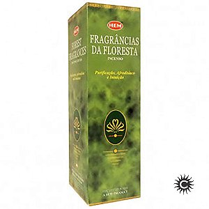Incenso - Hem - Box Com 25 Caixas - Fragâncias Da Floresta