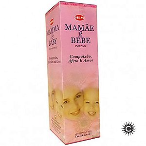 Incenso - Hem - Box Com 25 Caixas - Mamãe E Bebê