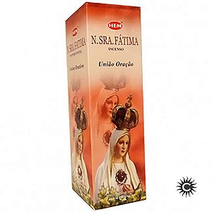 Incenso - Hem - Box Com 25 Caixas - Nossa Senhora De Fátima