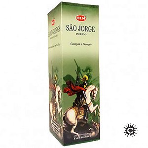 Incenso - Hem - Box Com 25 Caixas - São Jorge