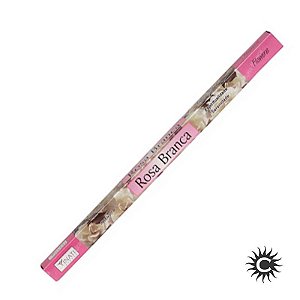 Incenso - Vinati - Caixa Com 8 Varetas - Rosa Branca