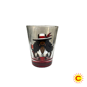 Copo Dose decorado - Maria navalha - 40ml