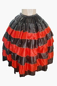 Roupa Luxo - Saia 7 Babados