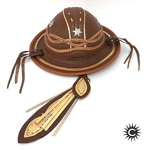 Chapeu De Couro - Modelo 03