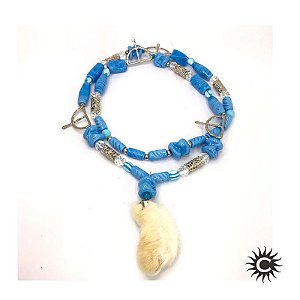 Guia De Murano - Pingente - Azul Médio