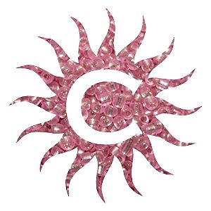 Missanga - Cristal - 100g - Rosa