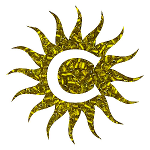 Missanga - Cristal - 500g - Amarela