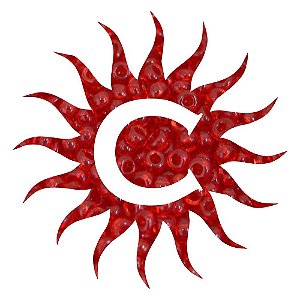 Missanga - Cristal - 500g - Vermelha