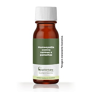 Homeopatia Frequenciada 7c Vermes e Parasitas 60 Glóbulos - Sustentare