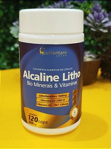 ALCALINE LITHO - 120 cáps