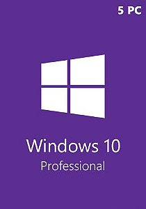 Windows 10 Professional Download-KEY (32/64 Bits) 5PC