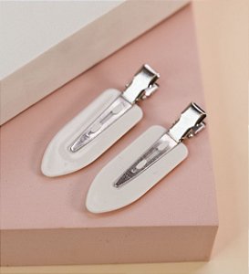 Hair clip MARINA basic off white (par)