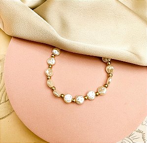 Pulseira MILA pérolas de agua doce