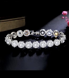 Pulseira AYLA de zircônia premium