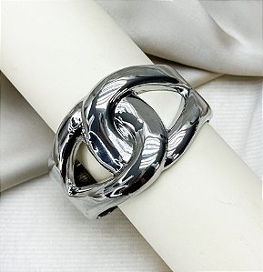 Bracelete MAX YOKO elos folheado a prata