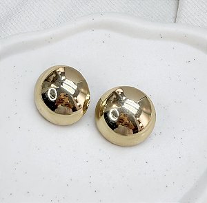 Brinco RIPARDO mini boton meia esfera