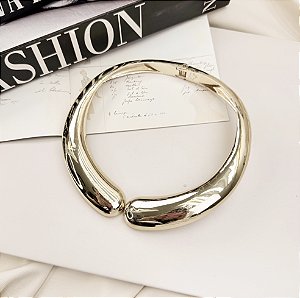 Choker NOVAIS aro max chapado folheada a ouro