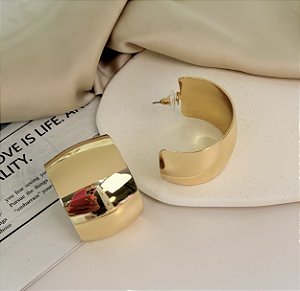 Max Argola CLEMENTIN larga folheada a ouro