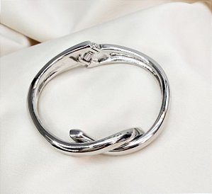 Bracelete IRINA folheada a prata