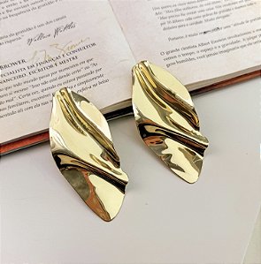 Max brinco OTTO organico folheado a ouro