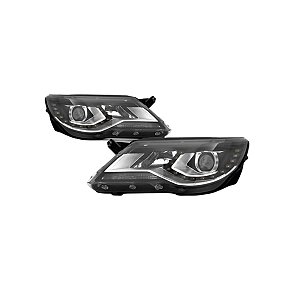 Faróis De Led Volkswagen Tiguan 2012 A 2015 Hid