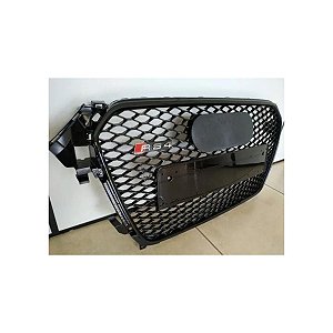 Grade Colméia Audi A4 Rs4 All Black 2013 A 2015 C/ Logo