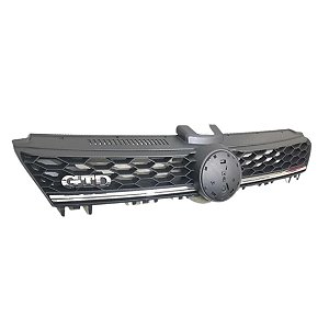 Grade Dianteira Golf Mk7 Estilo Gtd Friso Cromado 2014-2017