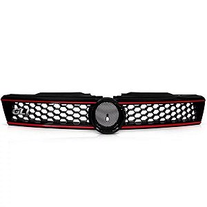 Grade Frontal Jetta Mk6 Estilo Gli Friso Vermelho 2011-2015