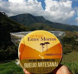 Queijo Tradicional Artesanal da Alagoa ENTRE MORROS - 500g e 1Kg