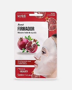 Máscara Facial de Algodão Romã - Kiss New York