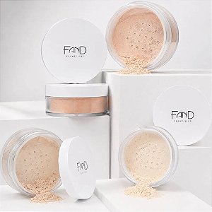 Pó Facial com Partículas de Brilho Cor 4 - Fand