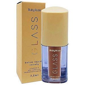 Batom Líquido Velvety Linha Glass - Ruby Rose