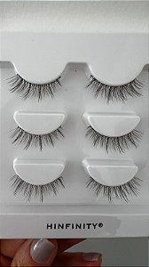 Cartela de Cílios Marrom 3D 3 Pares - 110
